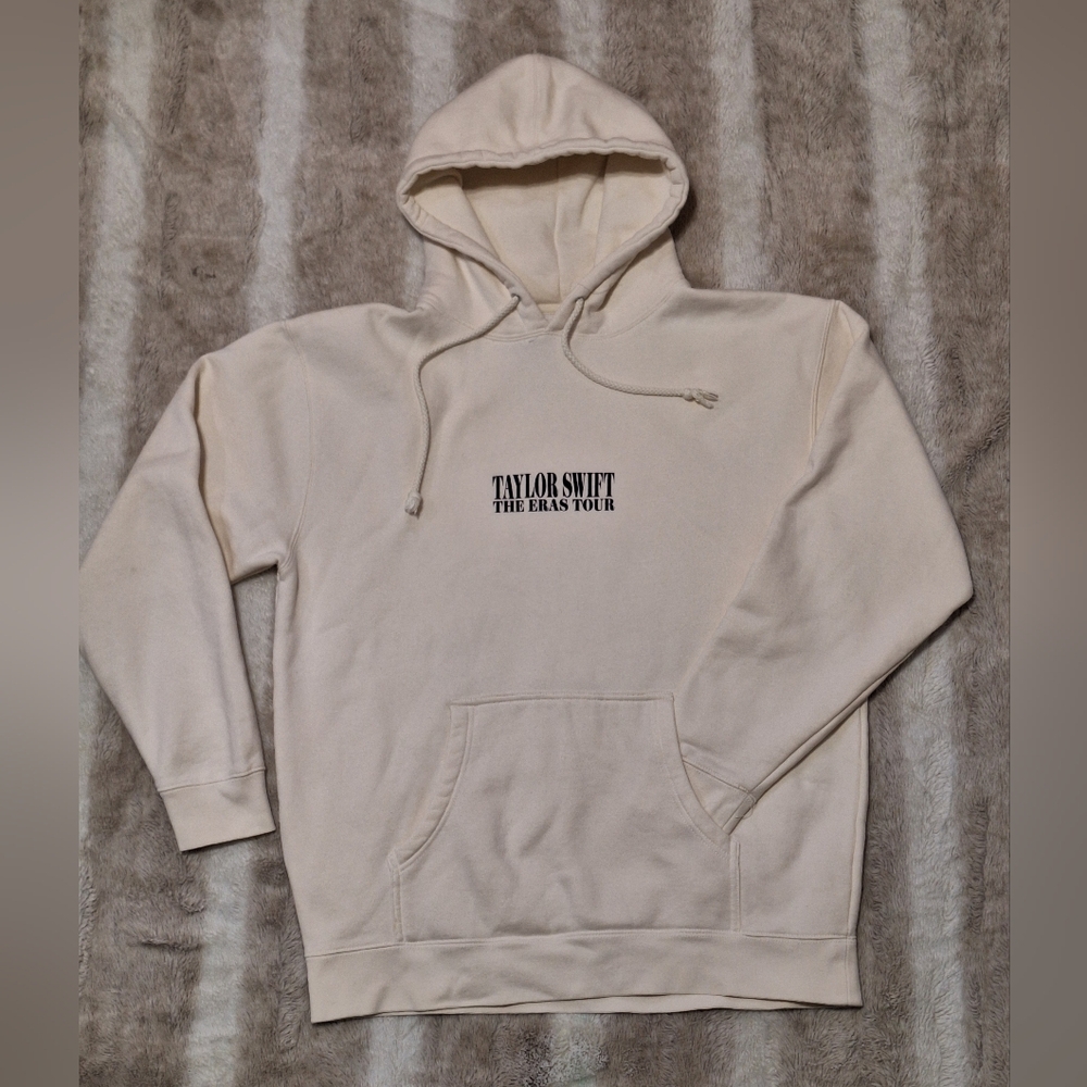 Taylor Swift Cream Hoodie - The Eras Tour - L